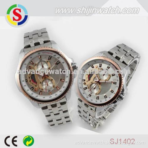 Wholesale fashion western custom quartz man watch with japanese movement, watches men
